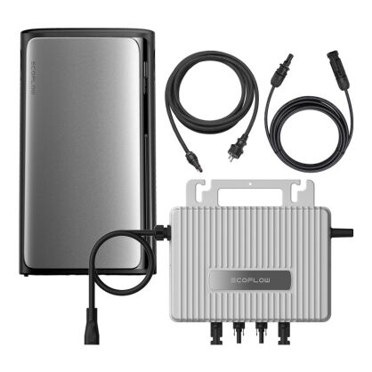 Zestaw fotowoltaiki balkonowej ECOFLOW STREAM 1200W + AC Pro
