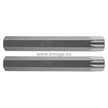 Końcówka TORX T55 x 75 mm, S2 x 2 szt.