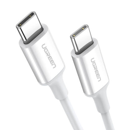 Kabel UGREEN US264 USB-C-USB-C 0.5m (biały)