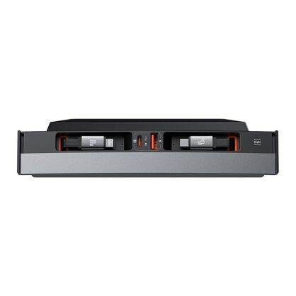 Hub BASEUS T-Space USB-C-Lightning (czarny)