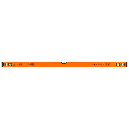 Poziomnica aluminiowa S 300, 3 libelle, 120 cm
