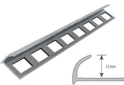 Profil aluminiowy do glazury owalny H=12mm, L=3 m