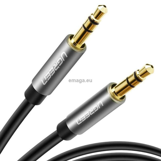 Kabel UGREEN AV119 jack 3,5mm-jack 3,5mm 1.5m (czarny)