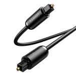 Kabel optyczny Toslink Audio UGREEN AV122, pozłacany, 1.5m (czarny) - 3