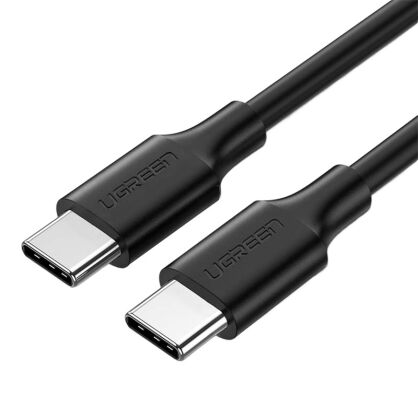Kabel UGREEN US286 USB-C-USB-C 1.5m (czarny)