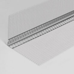 Narożnik aluminiowy z siatką 20x20mm 2,5m 100 szt.