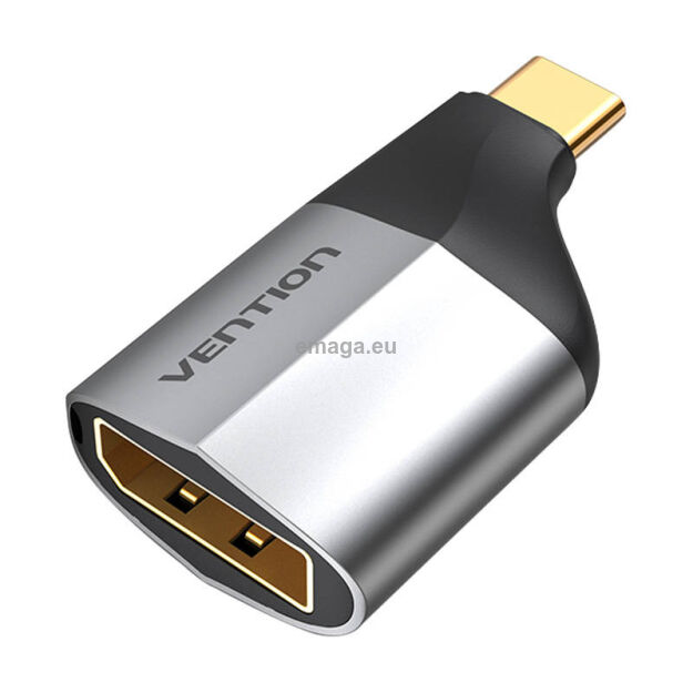 Adapter VENTION TCCH0 USB-C-DisplayPort (czarny)