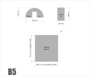 Folia na tunel B5 5x2,2x1,9m UV4 z wgrzanymi sznurkami komplet - 4