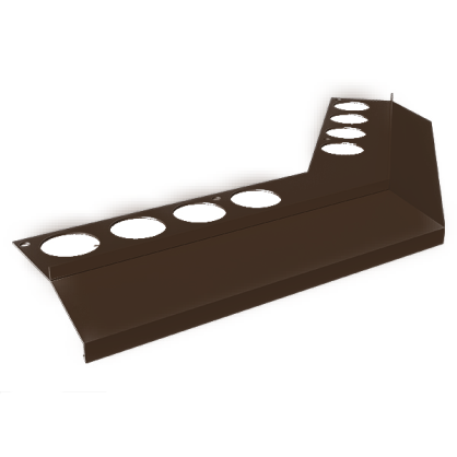 Nz135°MAXI narożnik zewnętrzny do profila MAXI brąz RAL8028