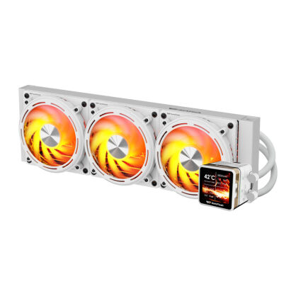 Chłodzenie wodne CPU DARKFLASH DE360 120mm (białe)