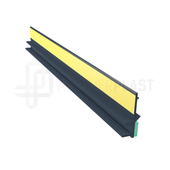 Profil przyokienny dylatacyjny w kolorze antracyt z uszczelką B=6mm L=2,4m 60szt