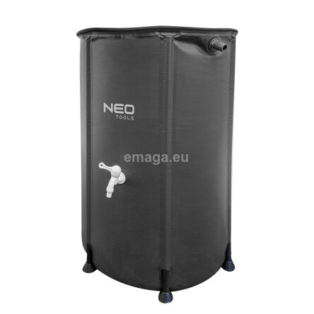 Składany pojemnik na deszczówkę, 250 L, PVC