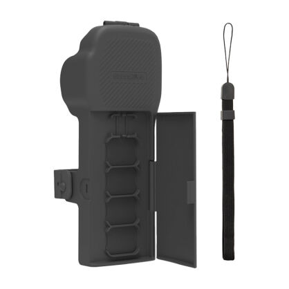 Etui ochronne SUNNYLIFE z paskiem do Osmo Pocket 3 (szare)