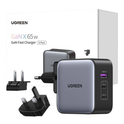 Ładowarka sieciowa UGREEN Nexode 65W 2xUSB-C USB