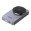Ładowarka indukcyjna UGREEN W706 15W 2w1 MagSafe (czarna) - 2