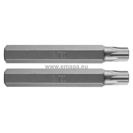 Końcówka TORX T50 x 75 mm, S2 x 2 szt.