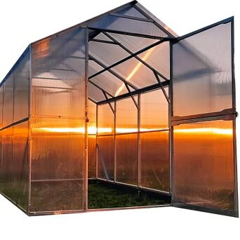 Szklarnia Relax Max 12 m2 (3x4m) poliwęglan 4 mm