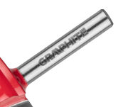 Frez kształtowy z łożyskiem, ozdobny, HM, 25.7 x 9.7 mm, trzpień 6 mm - 2