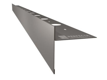 Profil brzegowy PKB 95/27 do balkonów i tarasów L=2m brąz RAL8019