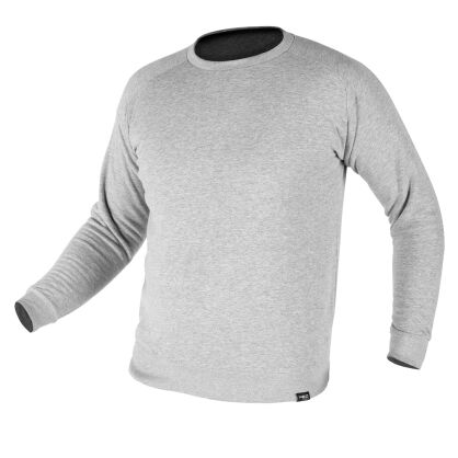 Bluza COMFORT, szary melnaż, rozmiar XXXL