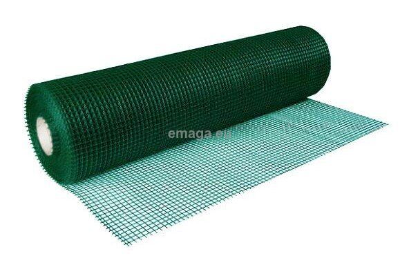 Siatka rabatowa ogrodzeniowa 0,6x25mb zielona (30x30)  