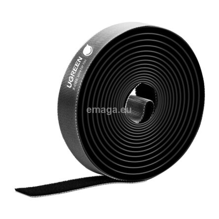 Organizer kabli UGREEN LP124 rzep 5m (czarny)