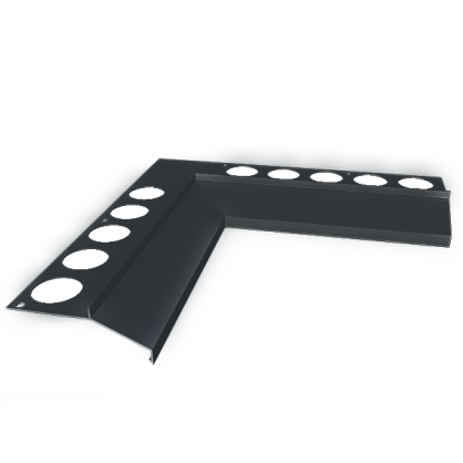 Nw90°MAXI narożnik wewnętrzny do profila MAXI grafit RAL7016