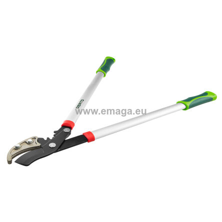 Sekator do gałęzi kowadełkowy 710 mm, średnica cięcia 42 mm, uchwyty aluminiowe