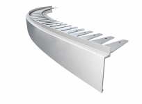 Profil aluminiowy balkonowy łukowy PRIAMY FLEXI 2,5m aluminium - 2