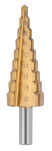Wiertła stopniowe 4-12, 4-20, 4-32 mm, TiN, zestaw 3 szt. - 3