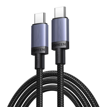 Kabel UGREEN L528 USB-C-USB-C 2m 100W (szary)