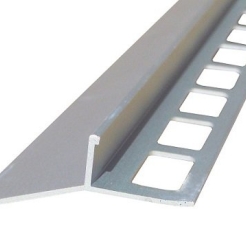 Profil aluminiowy balkonowy okapnikowy 44mm 3,0m - okapnik anodowany srebro