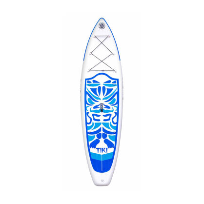 Deska do pływania SUP FunWater SUPFW05B Tiki 3,2m (niebiesko-biała)