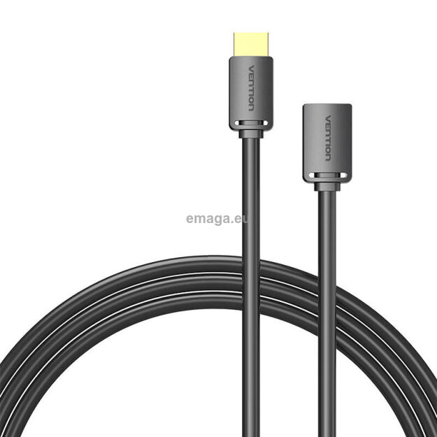 Kabel VENTION AHCBD HDMI przedłużający 0.5m (czarny)