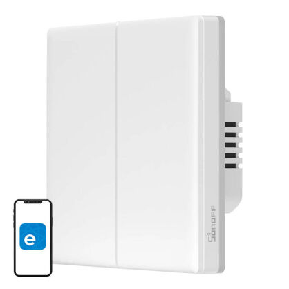 Włącznik światła SONOFF TX T5 2C Wi-Fi 2-kanałowy