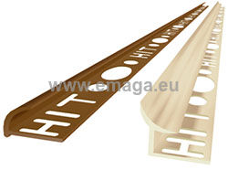 Listwa PCV barwiona zewnętrzna 9,5mm 2,5 m