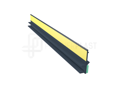 Profil przyokienny dylatacyjny w kolorze antracyt z uszczelką B=3mm L=3m 60szt