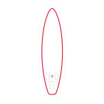 Deska do pływania SUP FunWater SUPFW69C 3,35m (czerwono-biała) - 4