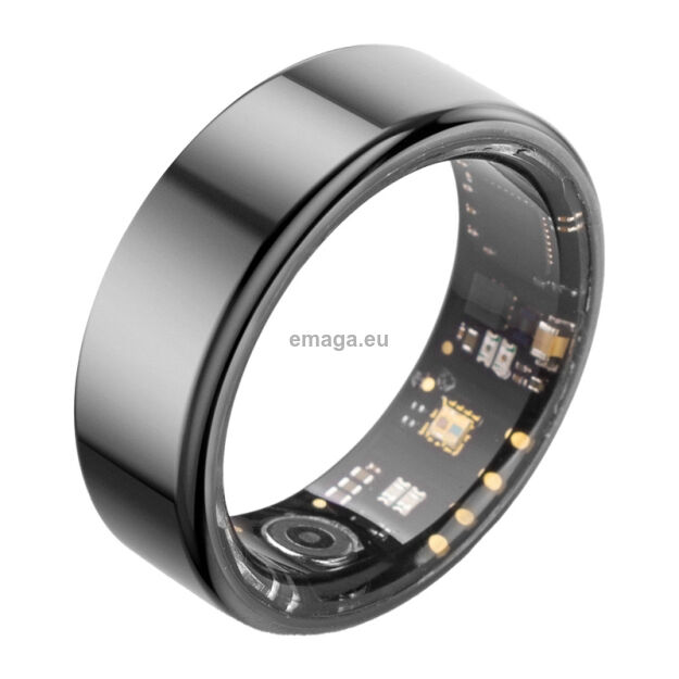 Smartring COLMI R02 rozmiar 10 19.8mm (czarny) + etui ładujące