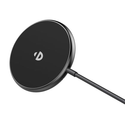 Ładowarka indukcyjna CHOETECH T697-F 3w1 magnetyczna (czarna)