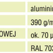 K10 Profil aluminiowy balkonowy 2.0m  szary RAL 7037 - listwa balkonowa okapnikowa szara - 4