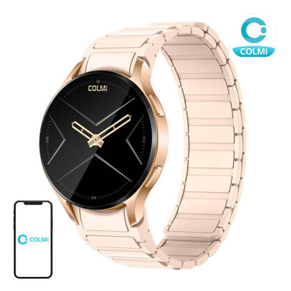 Smartwatch COLMI i28 Ultra z paskiem magnetycznym (złoty)