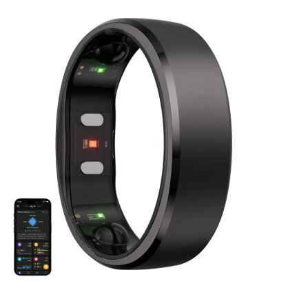 Smartring RINGCONN Gen 2 rozmiar 7 (czarny)