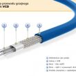 VCD10/370 Przewód grzejny do gruntu szklarni F3 - 3