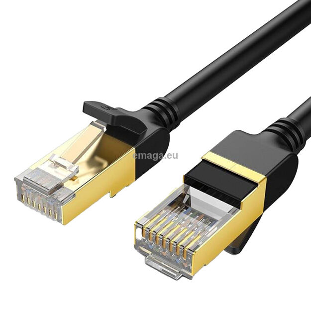 Kabel UGREEN NW107 Cat.7 0.5m (czarny)