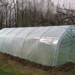 Tunel foliowy metalowy (ocynk) 840x385x205 cm z folią 10-sezonową UV-10 - 3