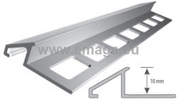 Profil aluminiowy do glazury AL 
