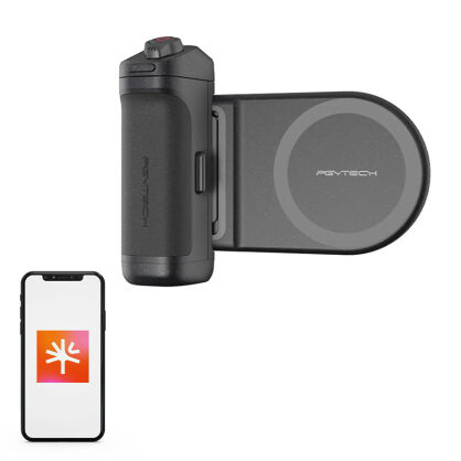 Uchwyt fotograficzny PGYTECH MagCam z powerbankiem 3000mAh (czarny)