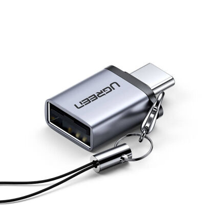 Adapter UGREEN US270 USB-A-USB-C 3.1 (szary)