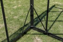 Szklarnia Sanus XL-18 wymiar 2,9x6,4m H=2,25m 18,6m2 szkło hartowane 4mm - 11